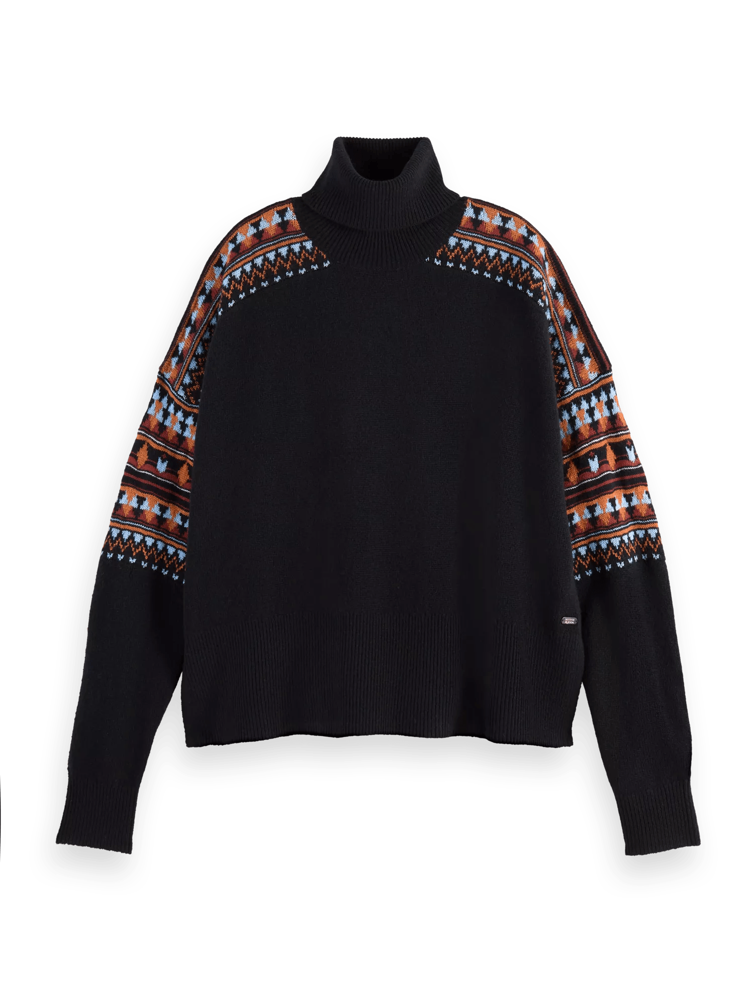 Scotch & Soda Fair isle turtleneck sweater FNT