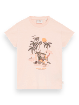 Scotch & Soda relaxed fit t-shirt with artwork FNT