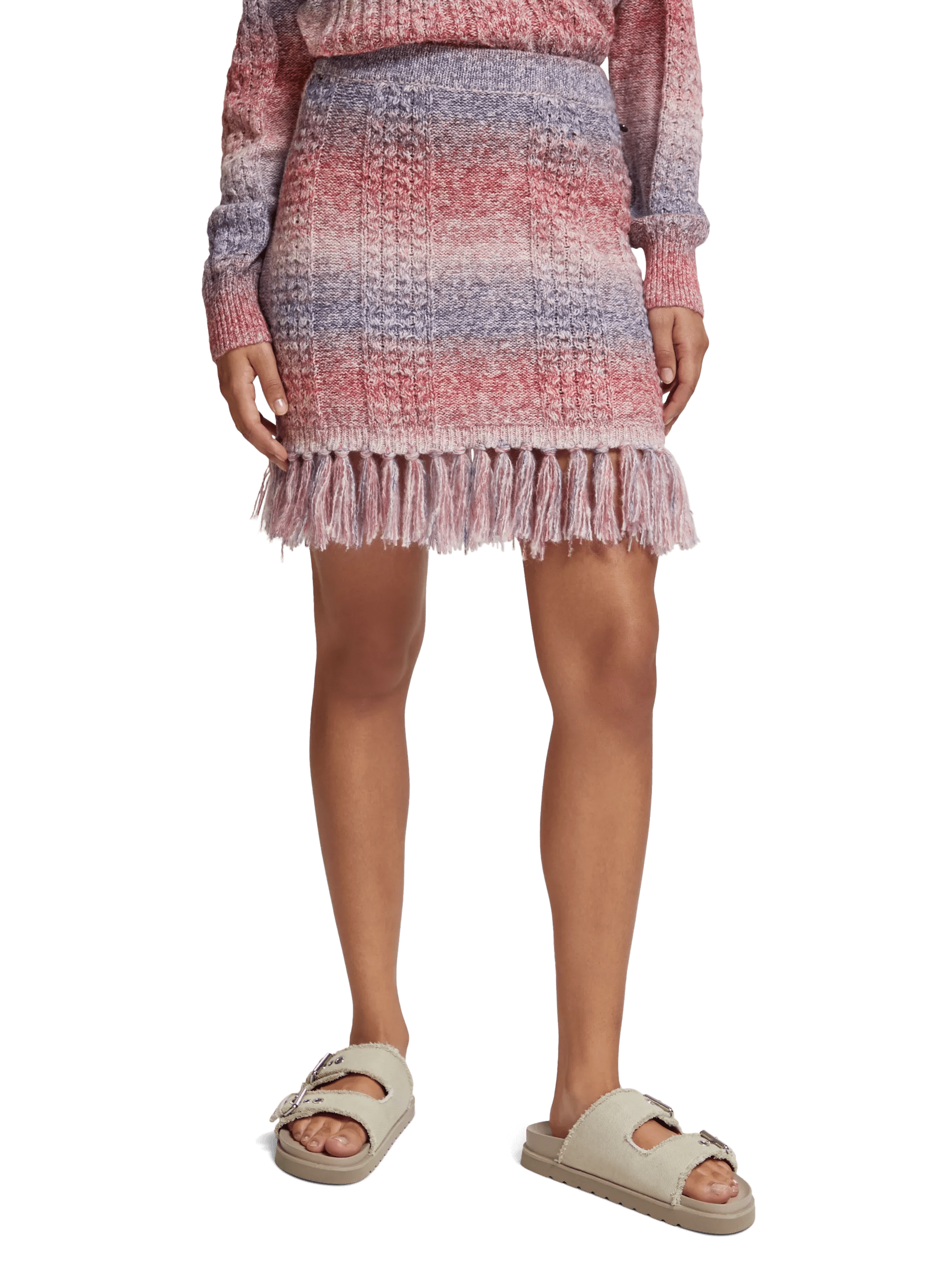 Scotch & Soda Space-dye knitted skirt MDL-CRP