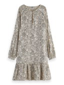 Scotch & Soda Easy-fit jurk met lange mouwen NHD-CRP