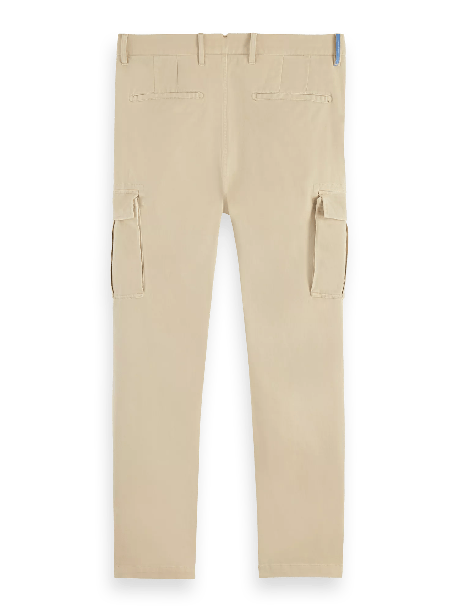 Scotch & Soda Stuart regular slim-fit organic cotton cargo trousers BCK