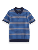Scotch & Soda Striped knitted polo MDL-CRP