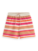 Scotch & Soda High-rise striped shorts NHD-CRP