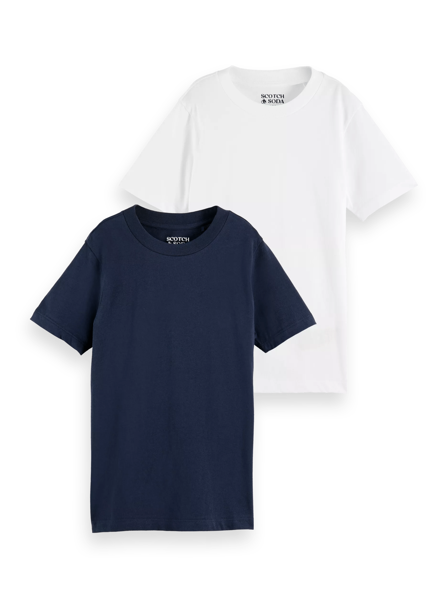 Scotch & Soda 2er-Pack T-Shirts mit normaler Passform und Rundhalsausschnitt FNT