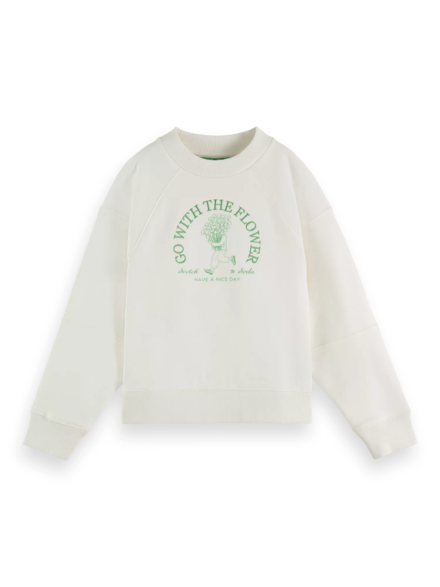 Scotch & Soda Relaxed cut seam artwork sweatshirt FNT