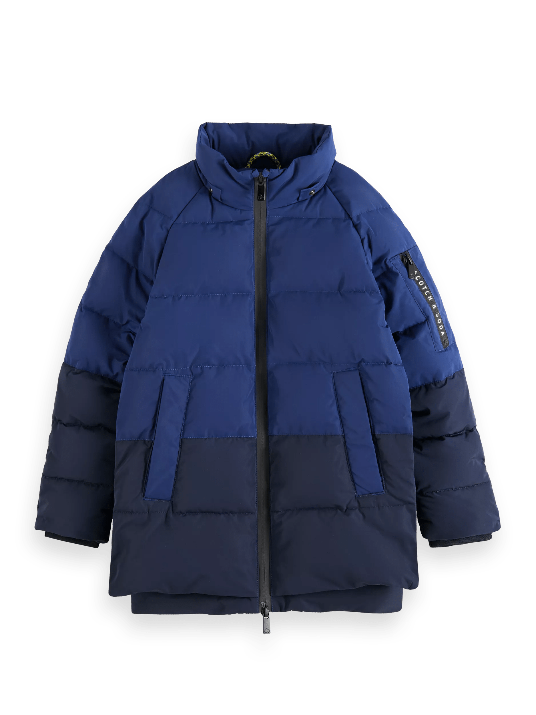 Scotch & Soda Mid-length water repellent padded jacket DTL1