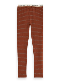 Scotch & Soda Striped leggings BCK
