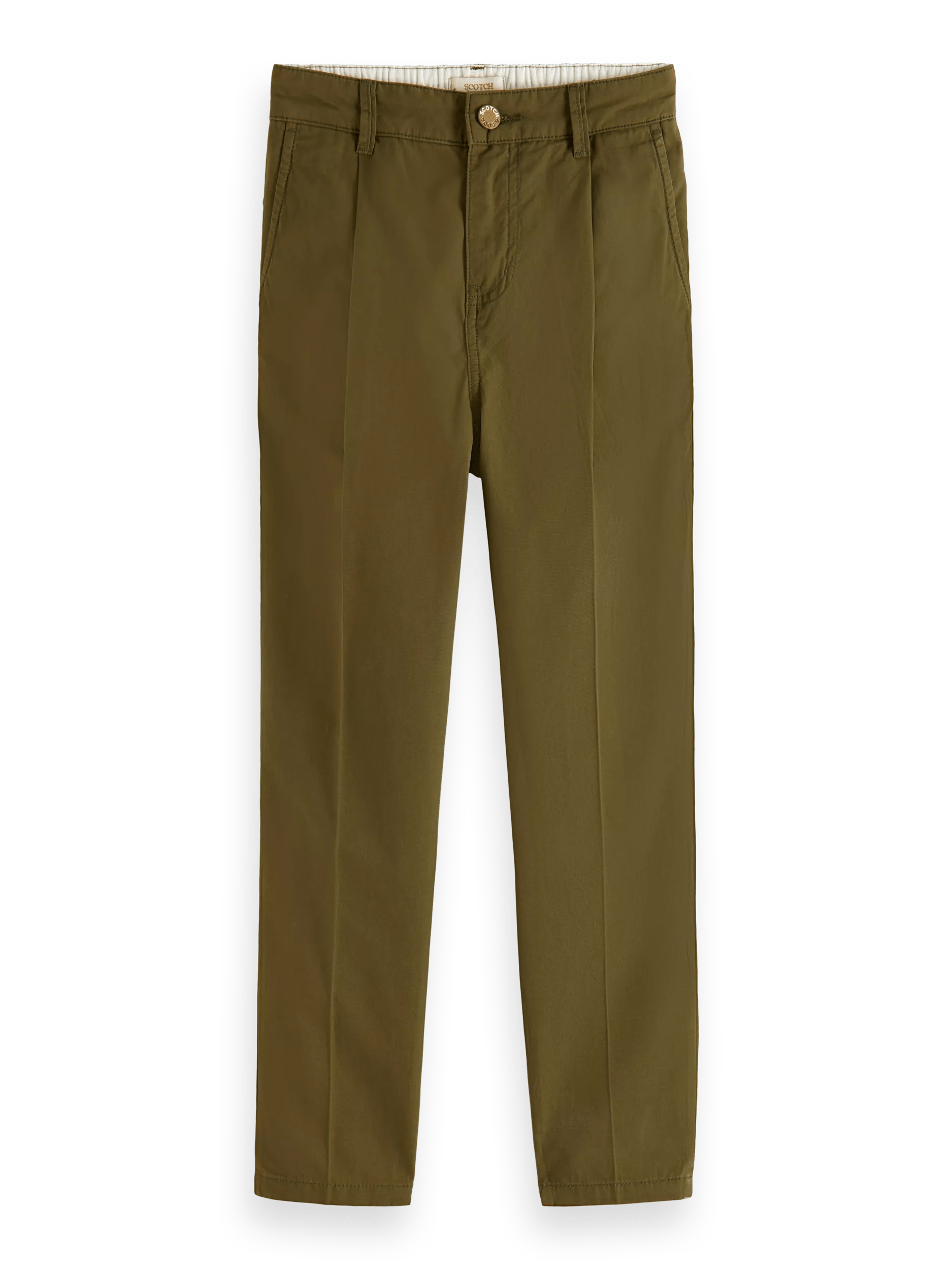 Scotch & Soda Loose-tapered fit pleated chino FNT