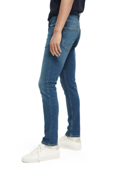 Scotch & Soda The Skim skinny jeans van biologisch katoen - Classic blue FIT-SDE
