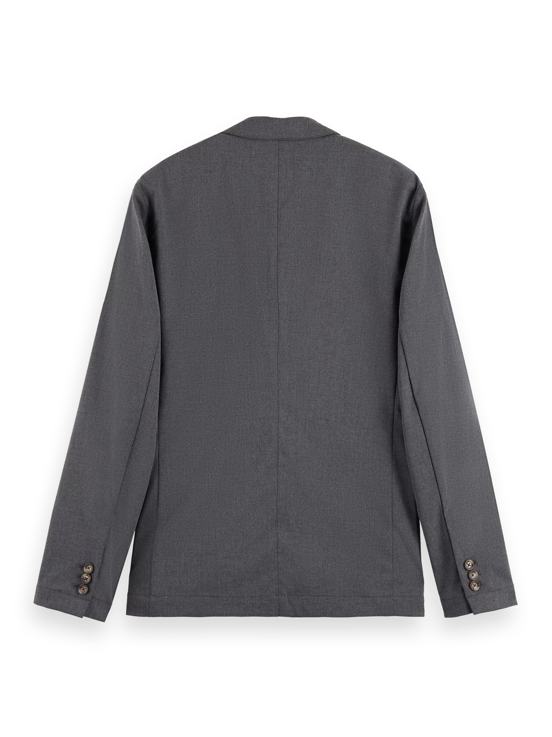 Single-breasted unconstructed blazer