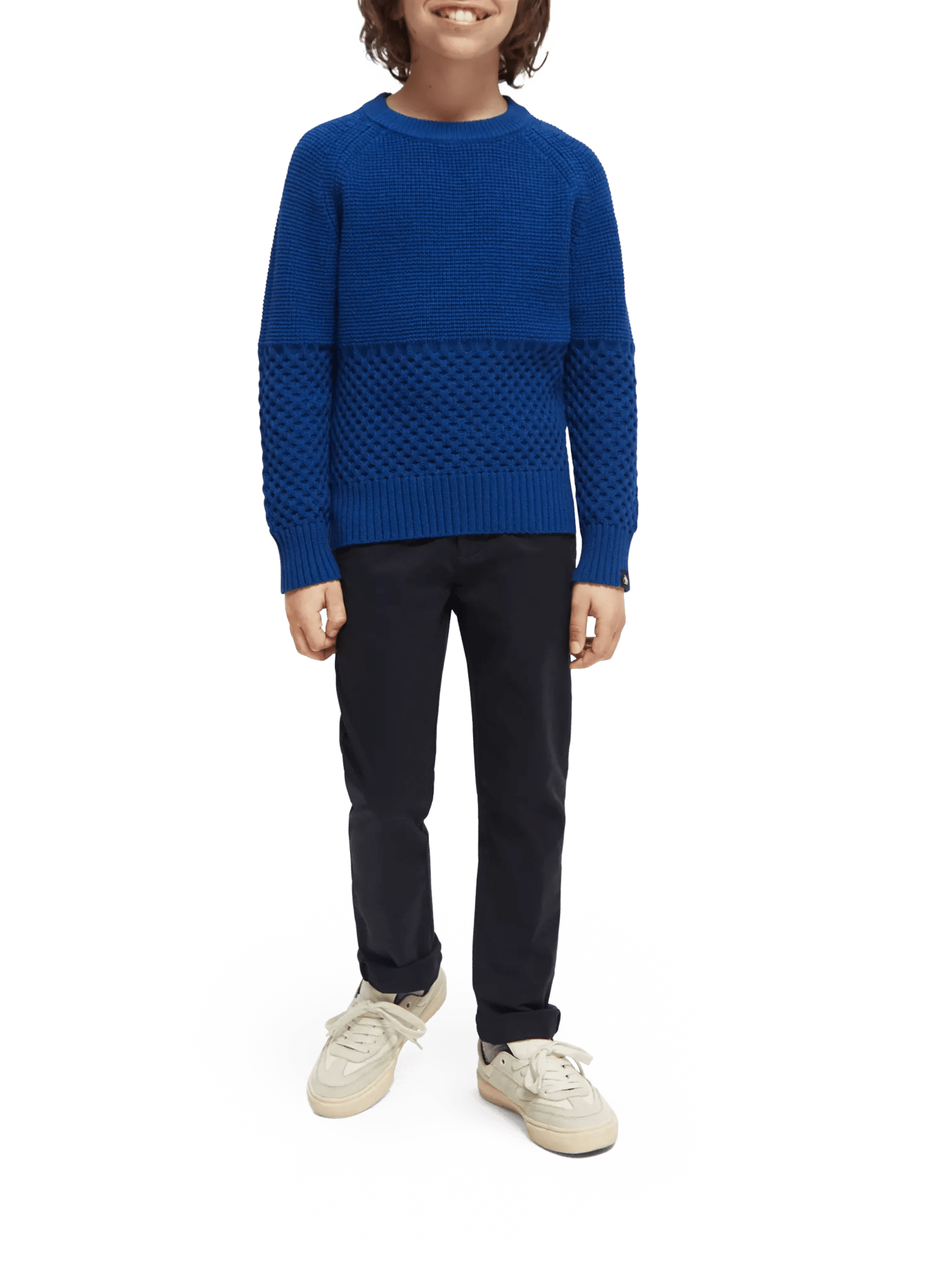 Scotch & Soda Cable knit sweater NHD-FNT