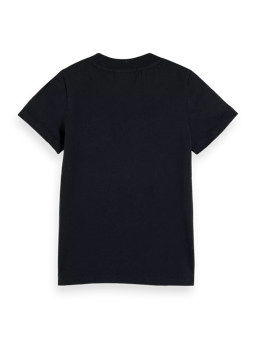 Scotch & Soda T-Shirt im Slim Fit aus Bio-Baumwolle mit Artwork BCK