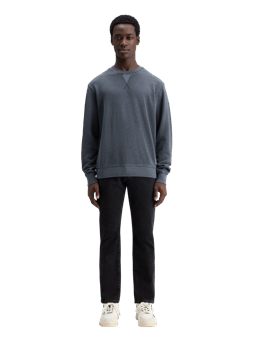 Scotch & Soda Garment-dyed crewneck sweatshirt MDL-FNT