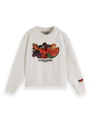 Scotch & Soda Relaxed-fit fruit artwork sweatshirt FNT