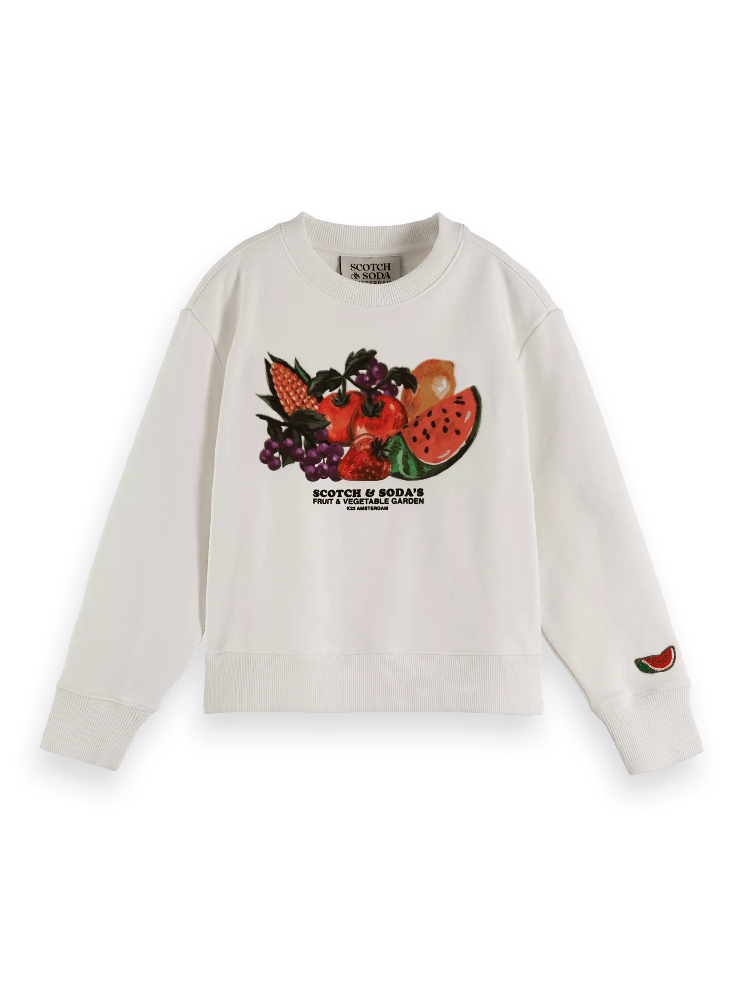 Scotch & Soda Relaxed-fit fruit artwork sweatshirt FNT