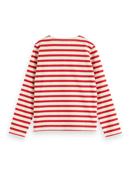 Scotch & Soda Breton striped T-shirt BCK