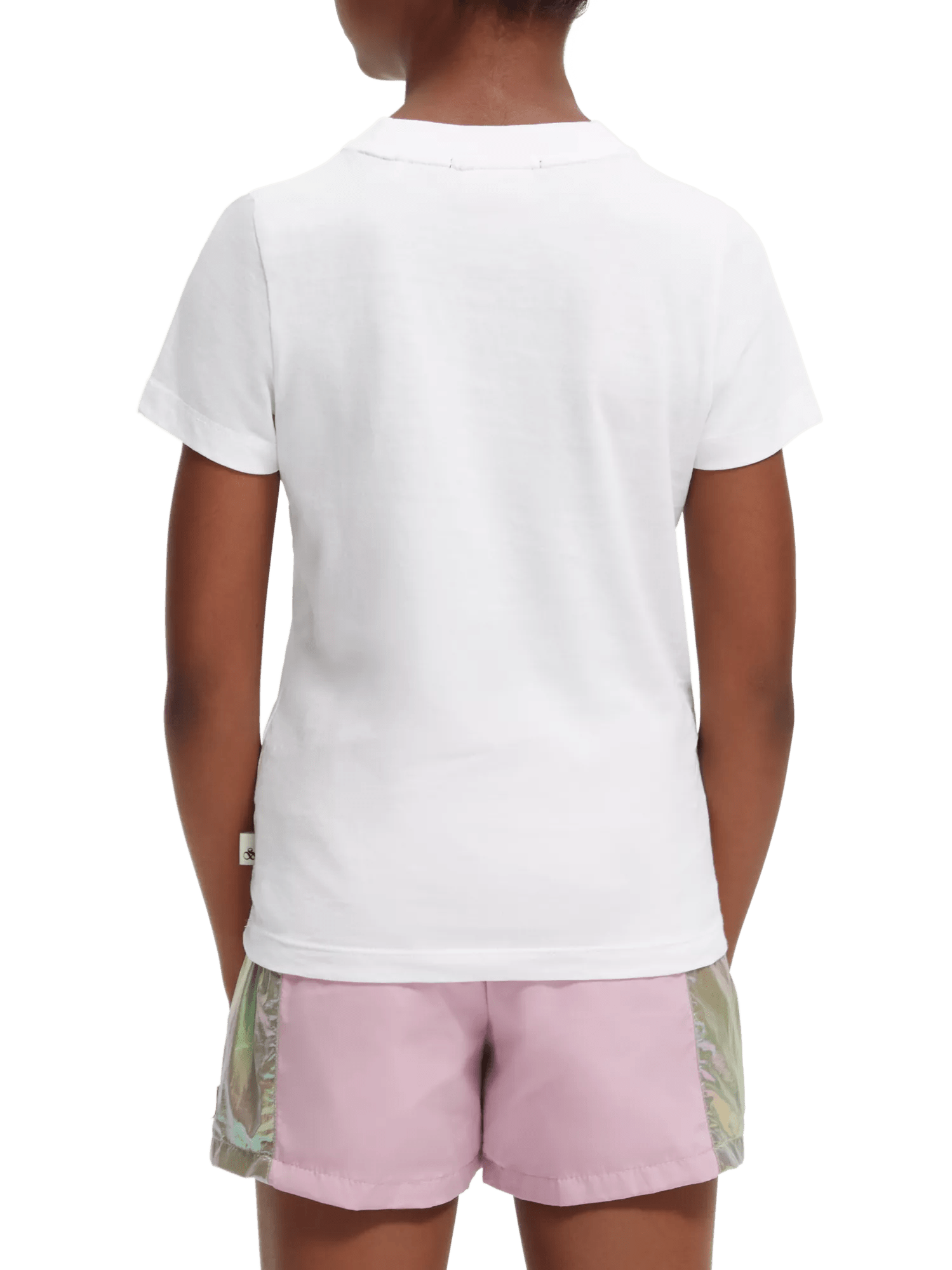 Scotch & Soda T-Shirt im Slim Fit aus Bio-Baumwolle mit Artwork NHD-BCK