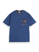Scotch & Soda T-shirt jacquard à poches coupe décontractée MDL-CRP