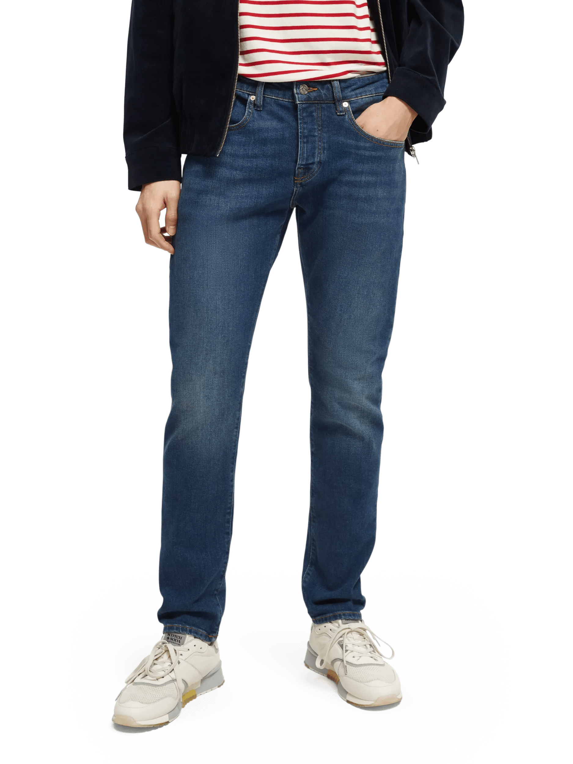 Scotch & Soda The Ralston Regular Slim Fit Jeans aus Bio-Baumwolle FIT-CRP
