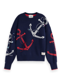 Scotch & Soda Graphic pullover sweater MDL-CRP