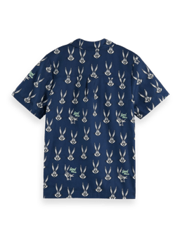 Scotch & Soda BUGS BUNNY - All-over printed short-sleeved shirt BCK