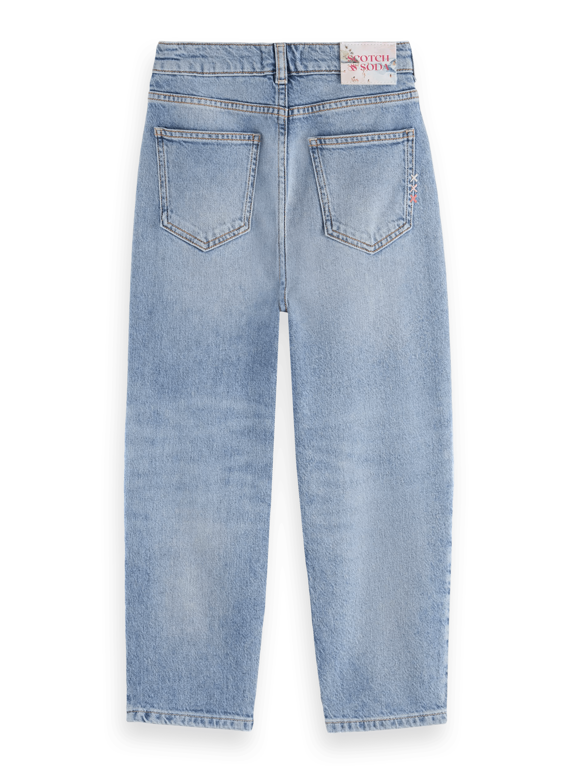 Scotch & Soda The Tide high-rise balloon fit jeans BCK