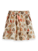Scotch & Soda Printed mini skirt FNT