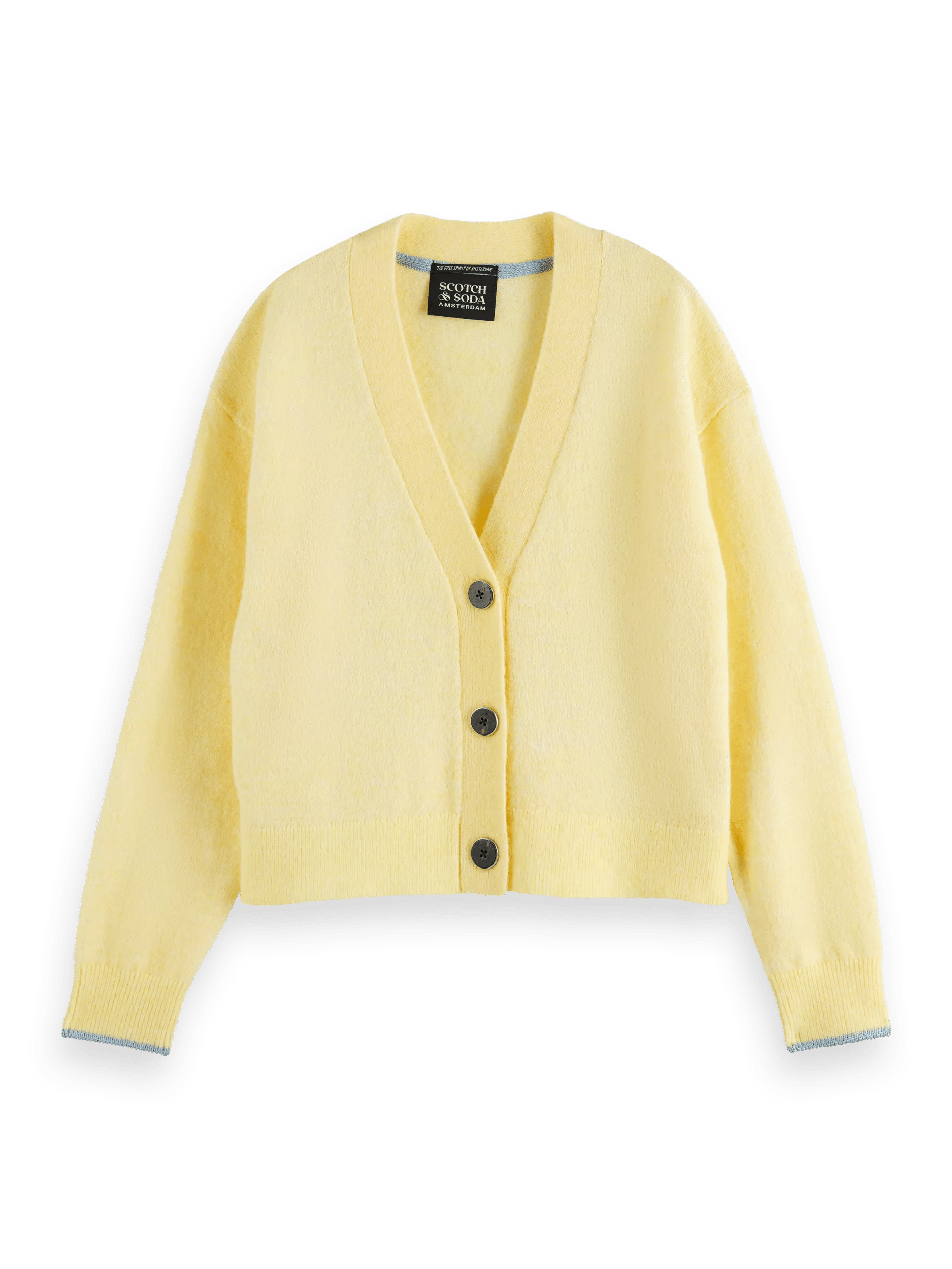 Scotch & Soda Relaxed fit wool-blended cardigan FNT