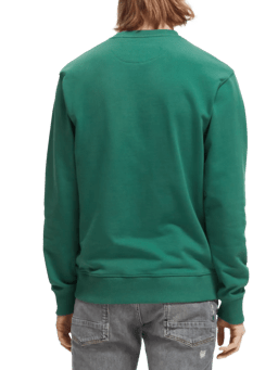 Scotch & Soda Organic cotton crewneck sweatshirt NHD-BCK