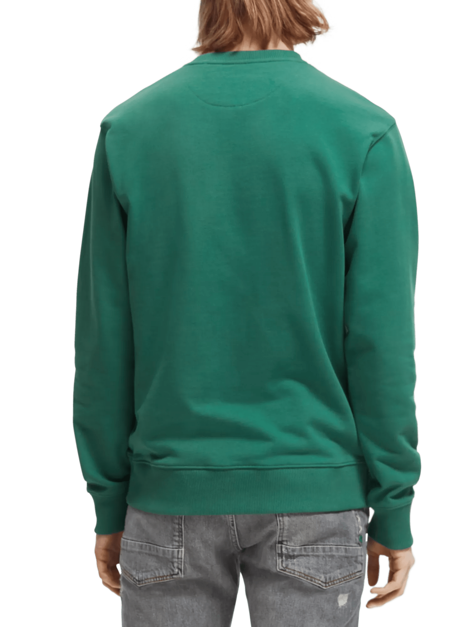Scotch & Soda Organic cotton crewneck sweatshirt NHD-BCK