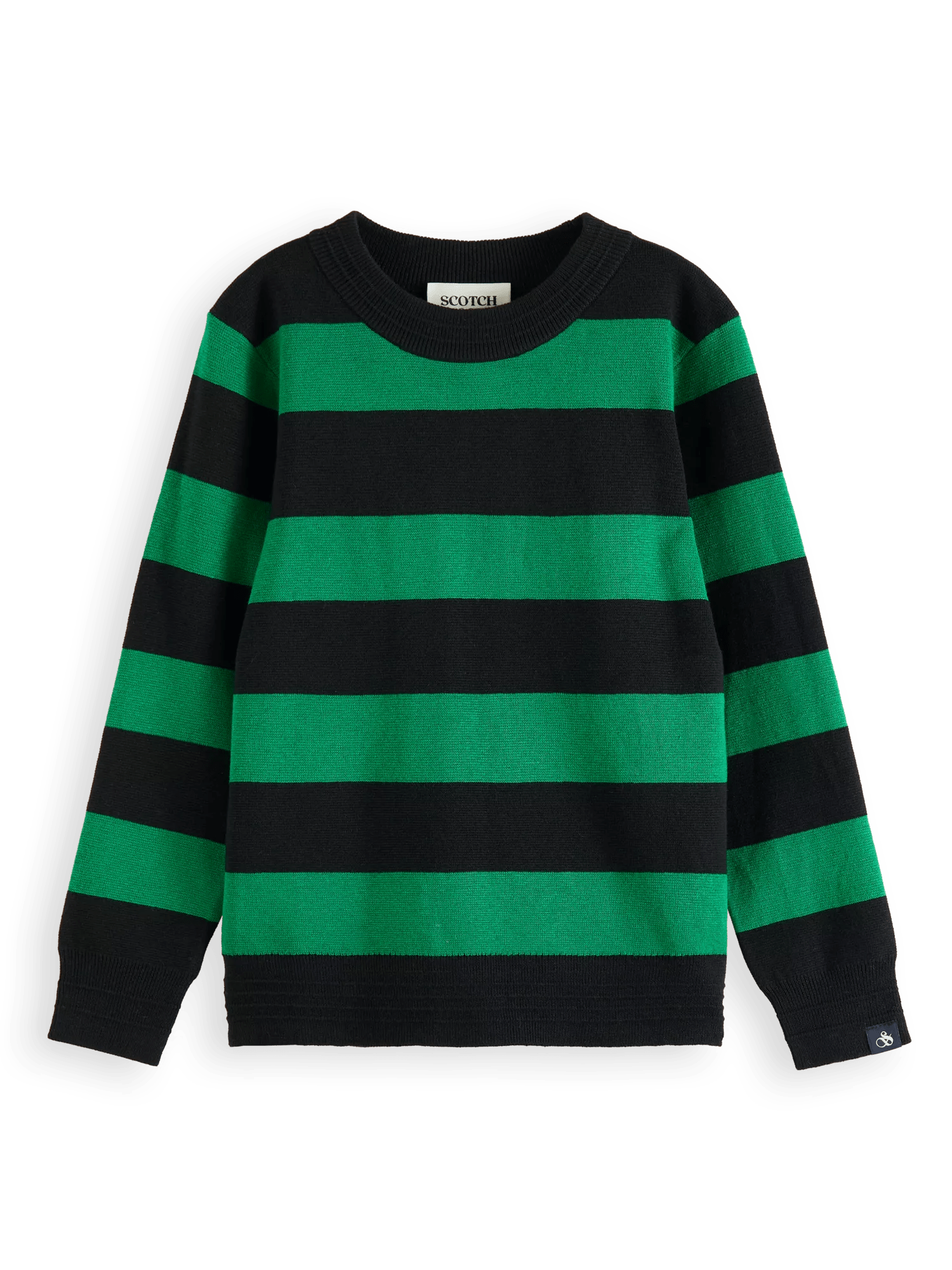 Scotch & Soda Knitted crewneck sweater FNT