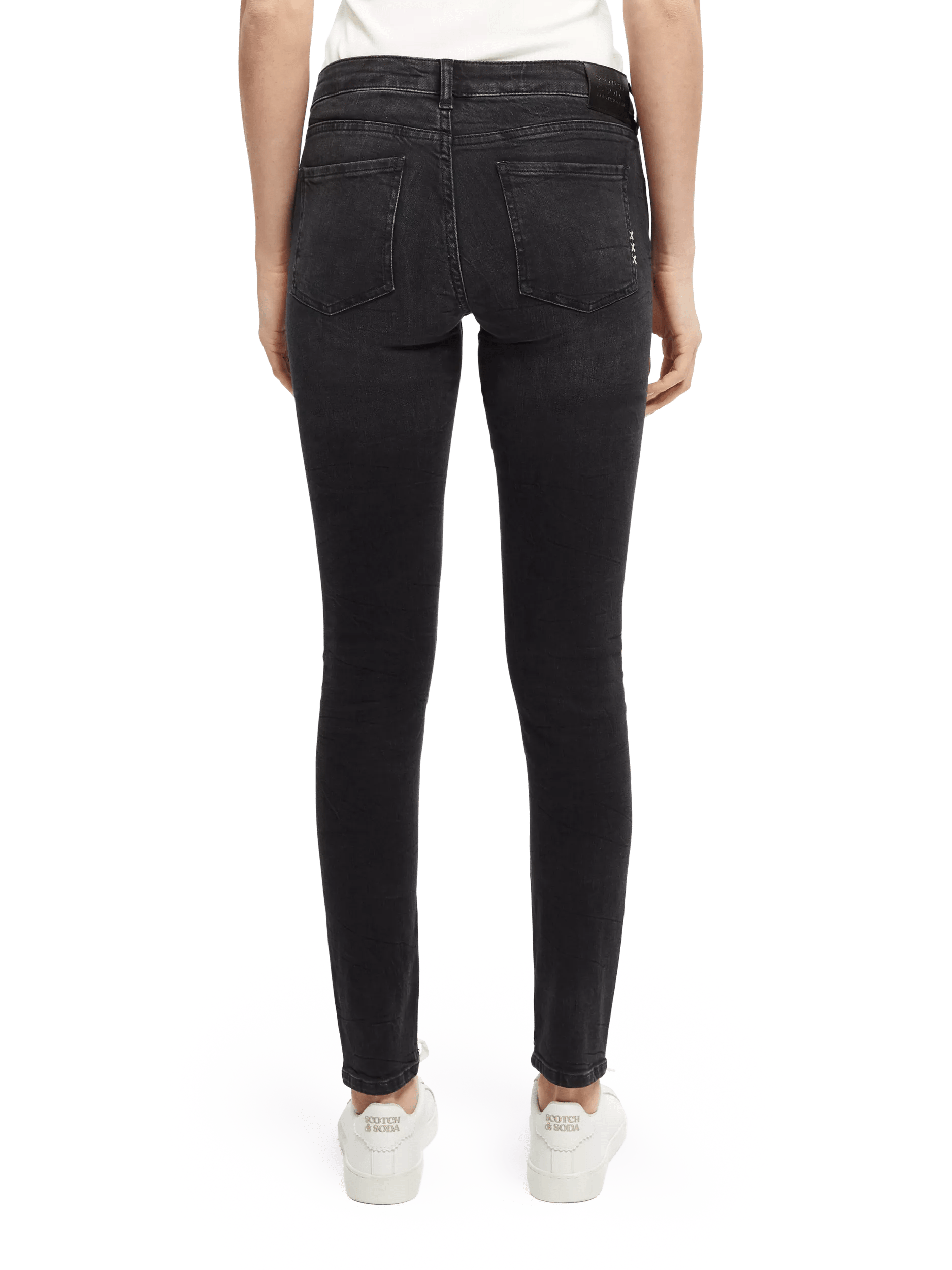 Mid-Rise Skinny Fit Jeans