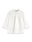 Scotch & Soda Blouse en broderie anglaise MDL-CRP
