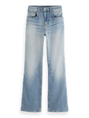 Scotch & Soda The Glow high-rise bootcut jeans FIT-CRP