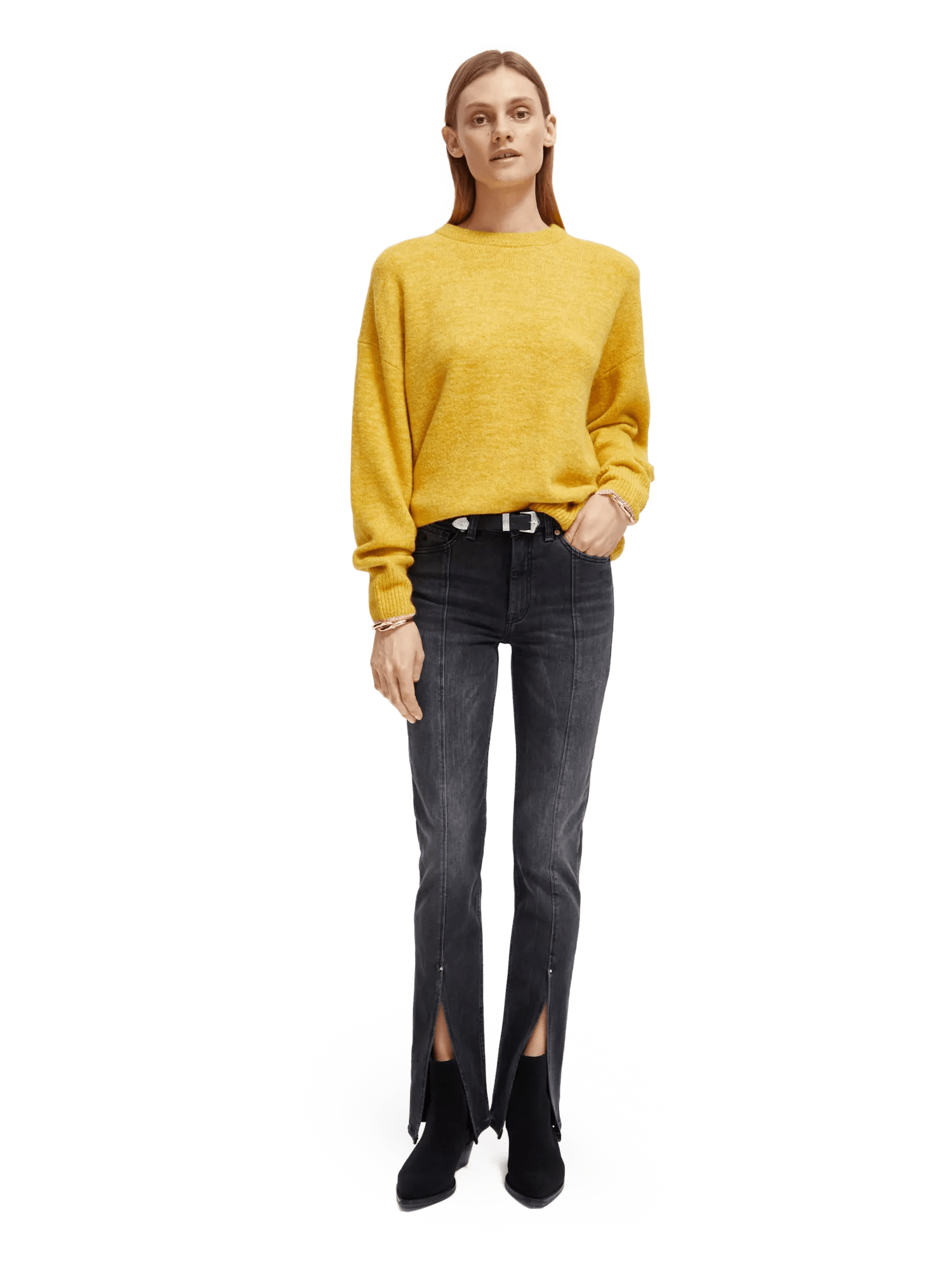 The Haut high-rise skinny jeans