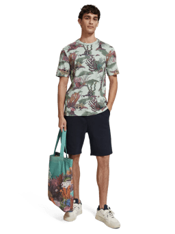 Scotch & Soda All-over printed T-shirt MDL-FNT