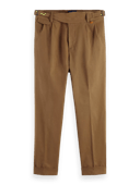 Scotch & Soda Pantalon en coton à pinces avec détail à la taille NHD-CRP