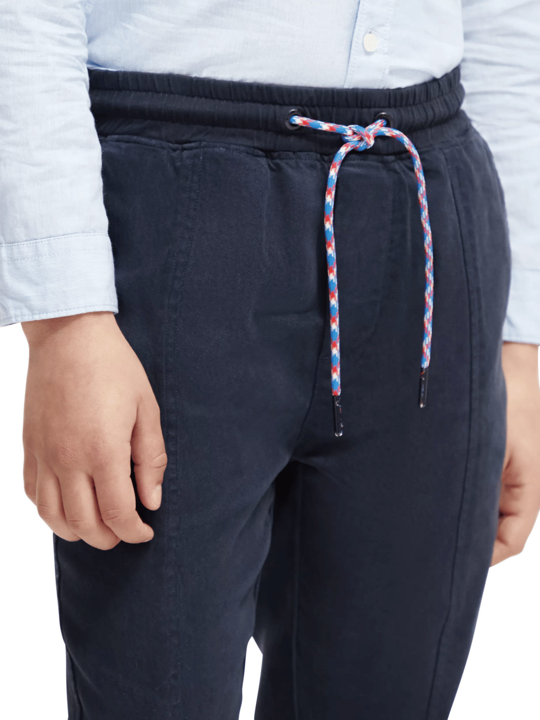 Pantalon Slim Lauren Ralph Lauren - Taille 14 L28 - Coton Marron Barrel Tan