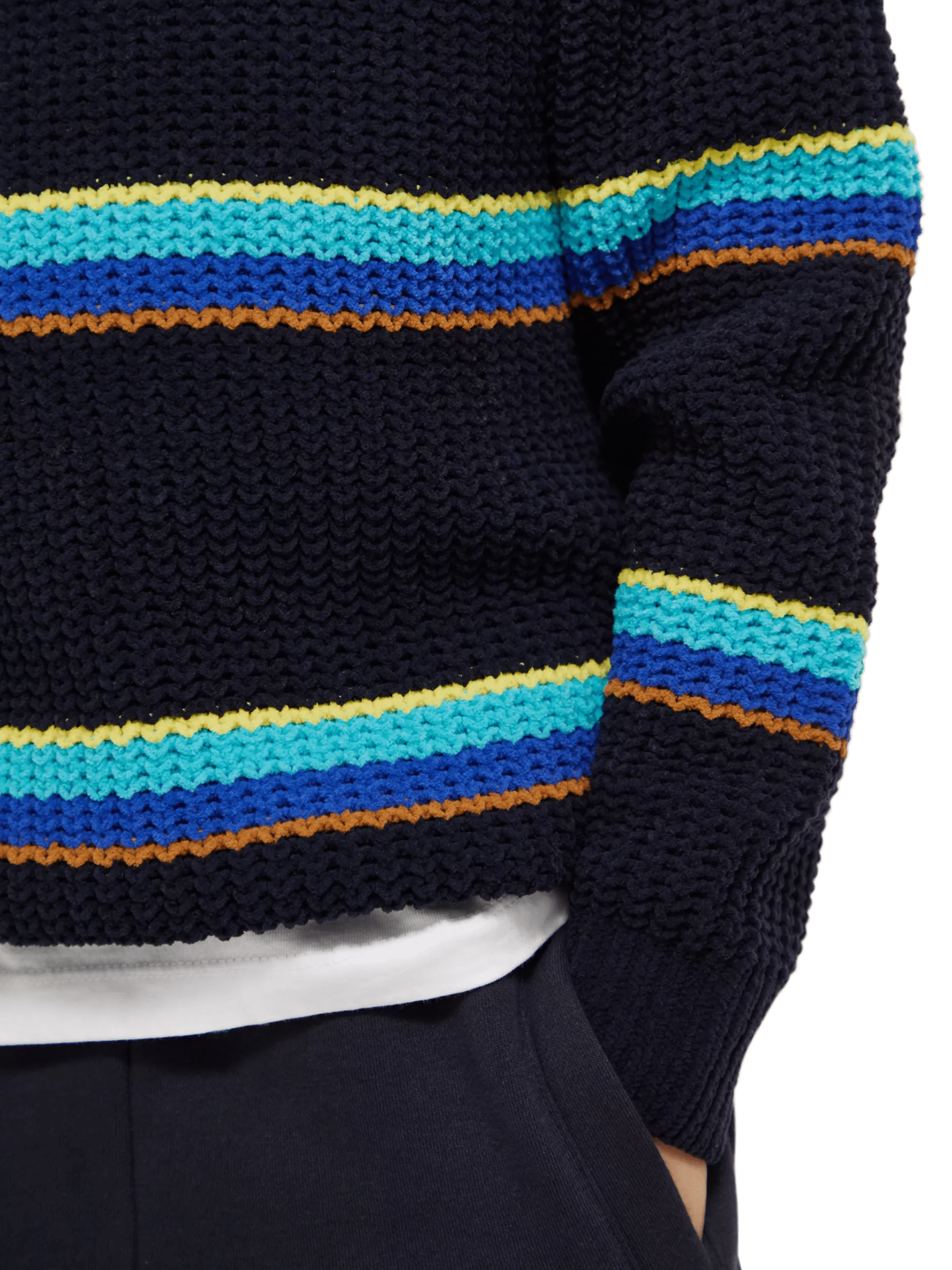 Scotch & Soda Yarn-dyed striped sweater MDL-DTL1