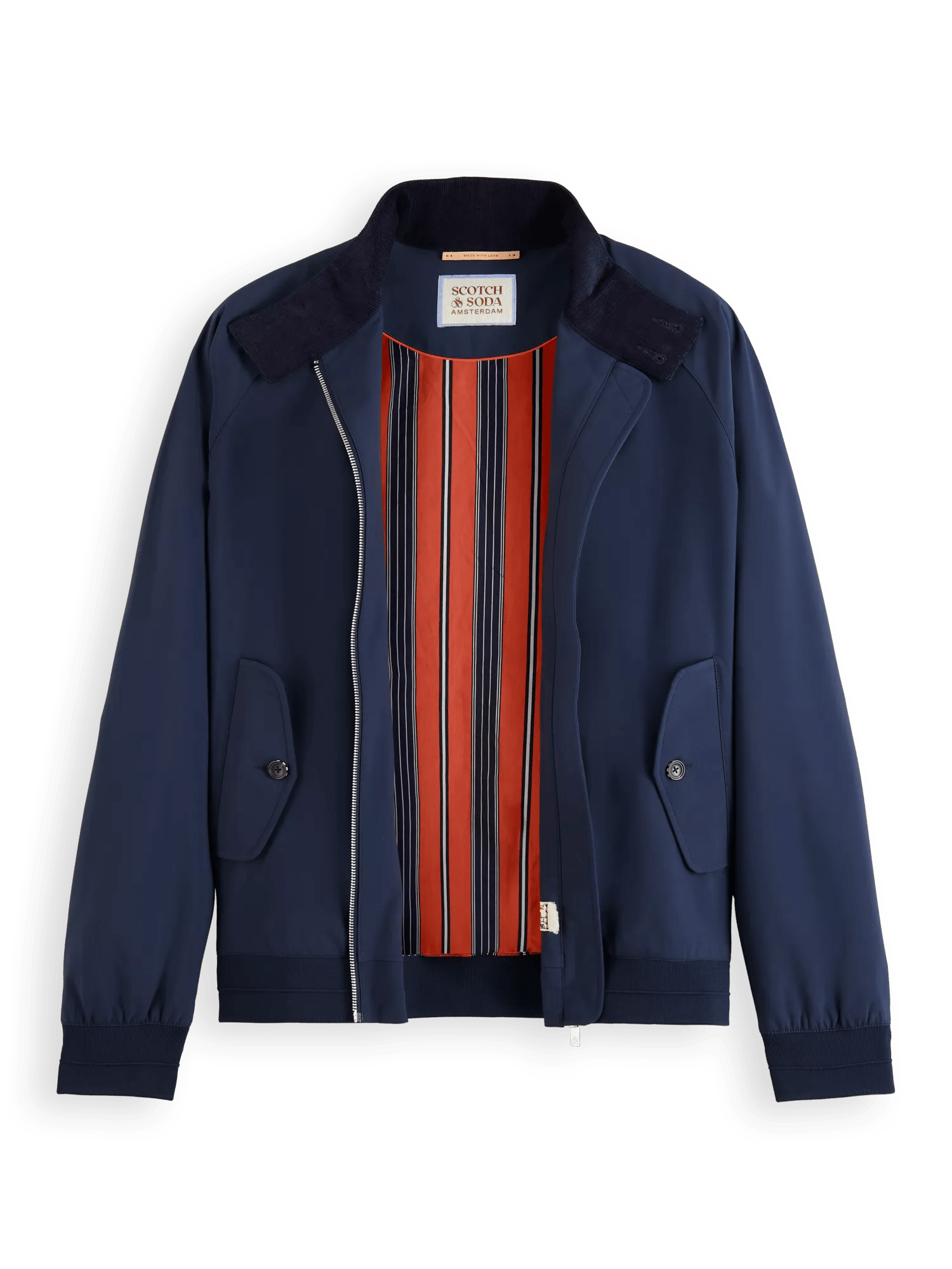 Harrington soft-shell jacket
