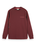 Scotch & Soda Langärmliges Unisex-T-Shirt aus Bio-Baumwolle NHD-CPL