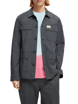 Scotch & Soda Lightweight poplin army jacket NHD-CRP