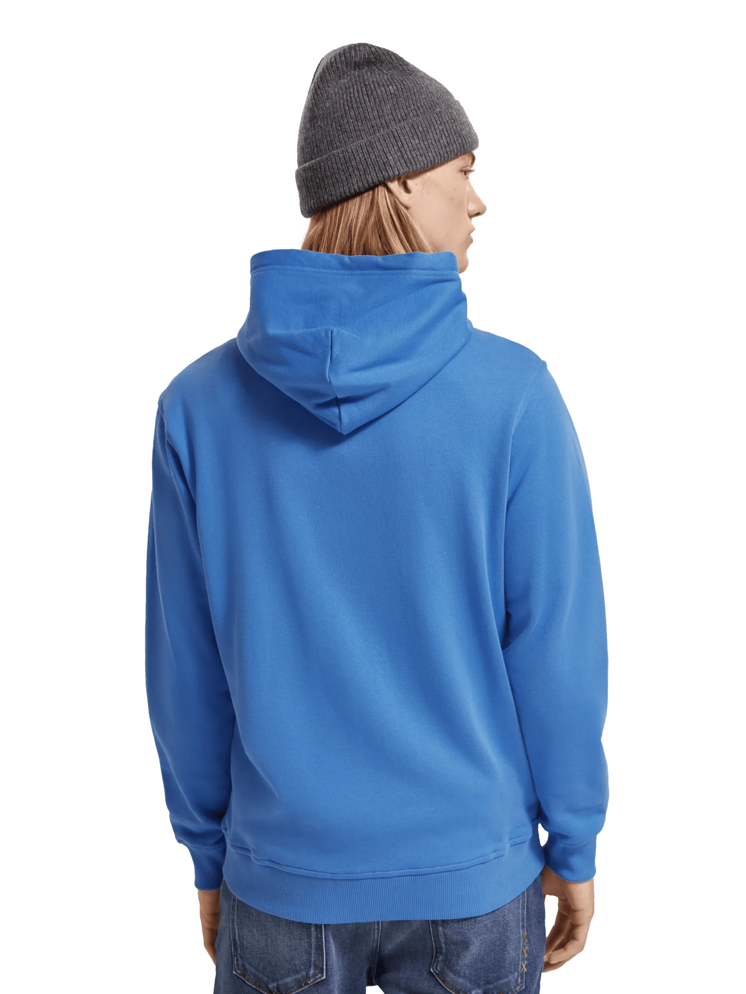 Regular fit zip-through hoodie