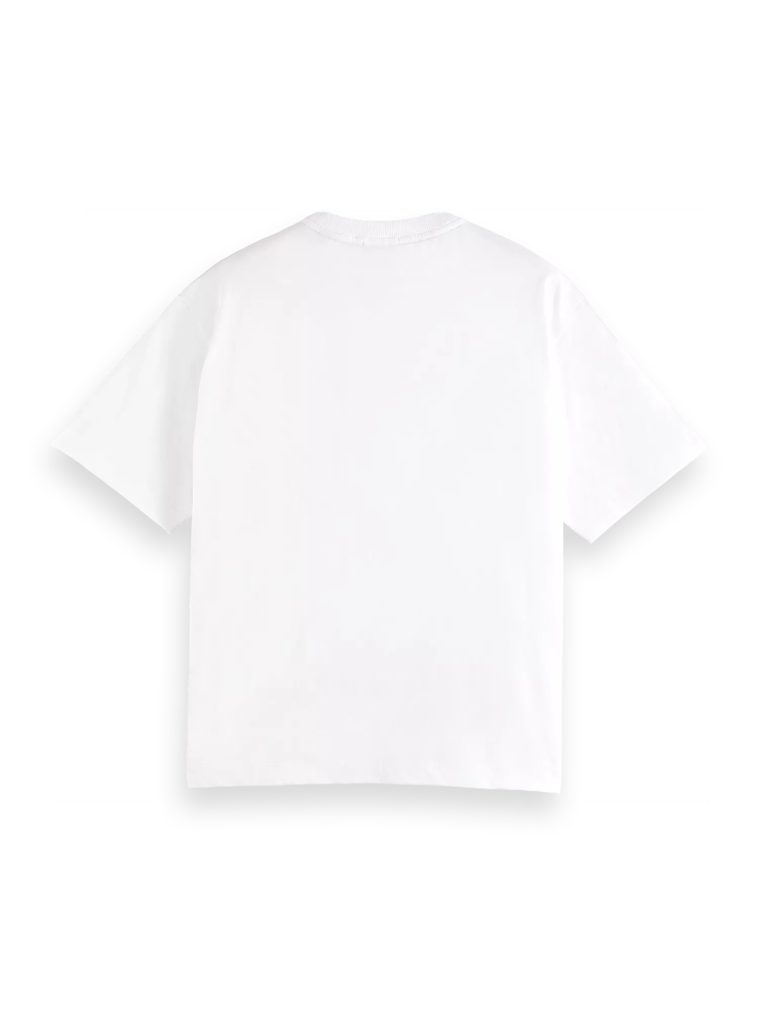 Scotch & Soda Pixel flower loose fit T-shirt in Organic Cotton BCK