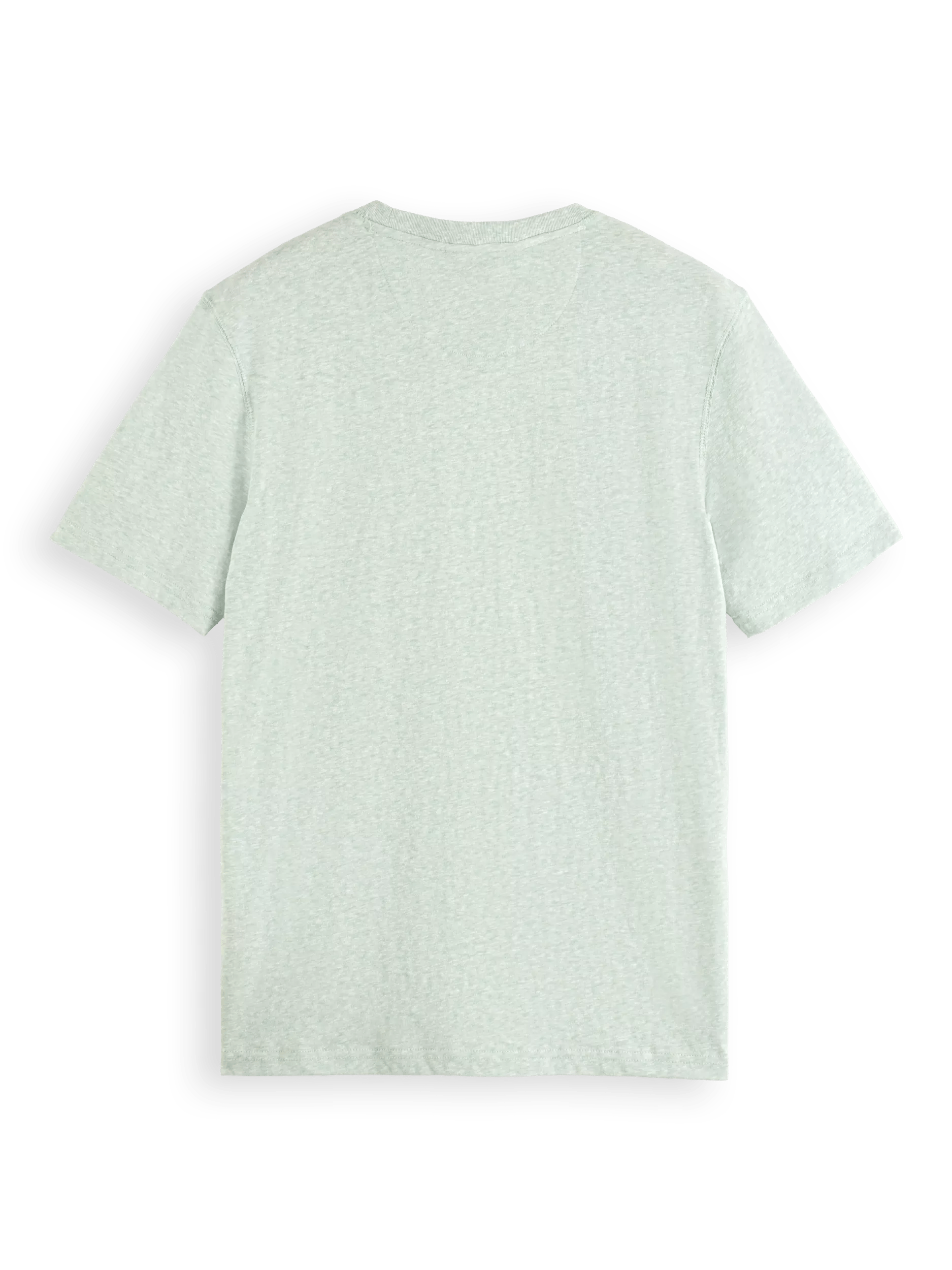 Scotch & Soda Melange-T-Shirt mit normaler Passform BCK