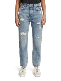 Scotch & Soda Die mittelhohe Boyfriend-Jeans „Buzz“ von Buzz FIT-CRP