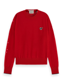 Scotch & Soda Merino wool crewneck sweater MDL-CRP