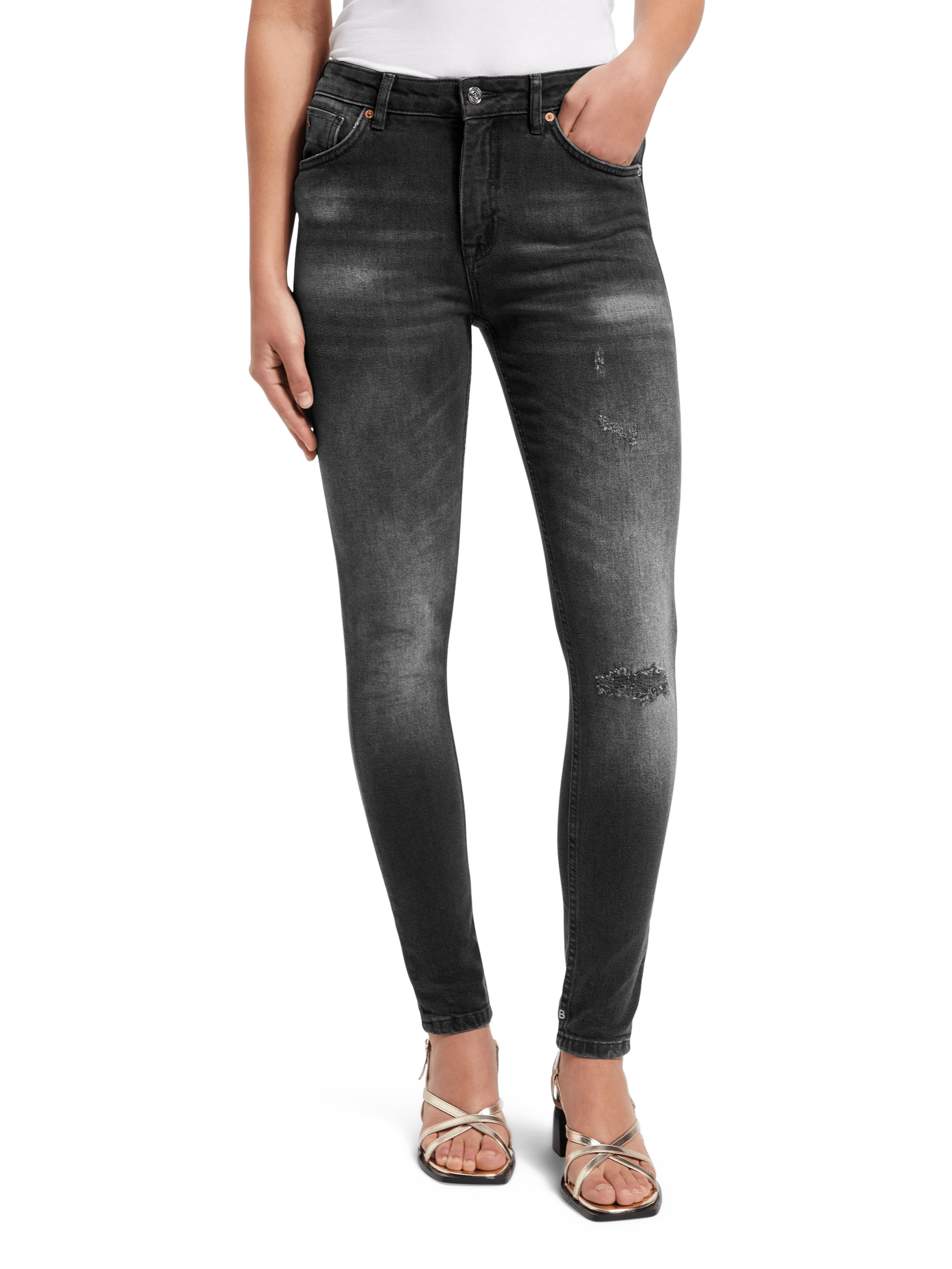Scotch & Soda De Haut skinny jeans met hoge taille FIT-CRP