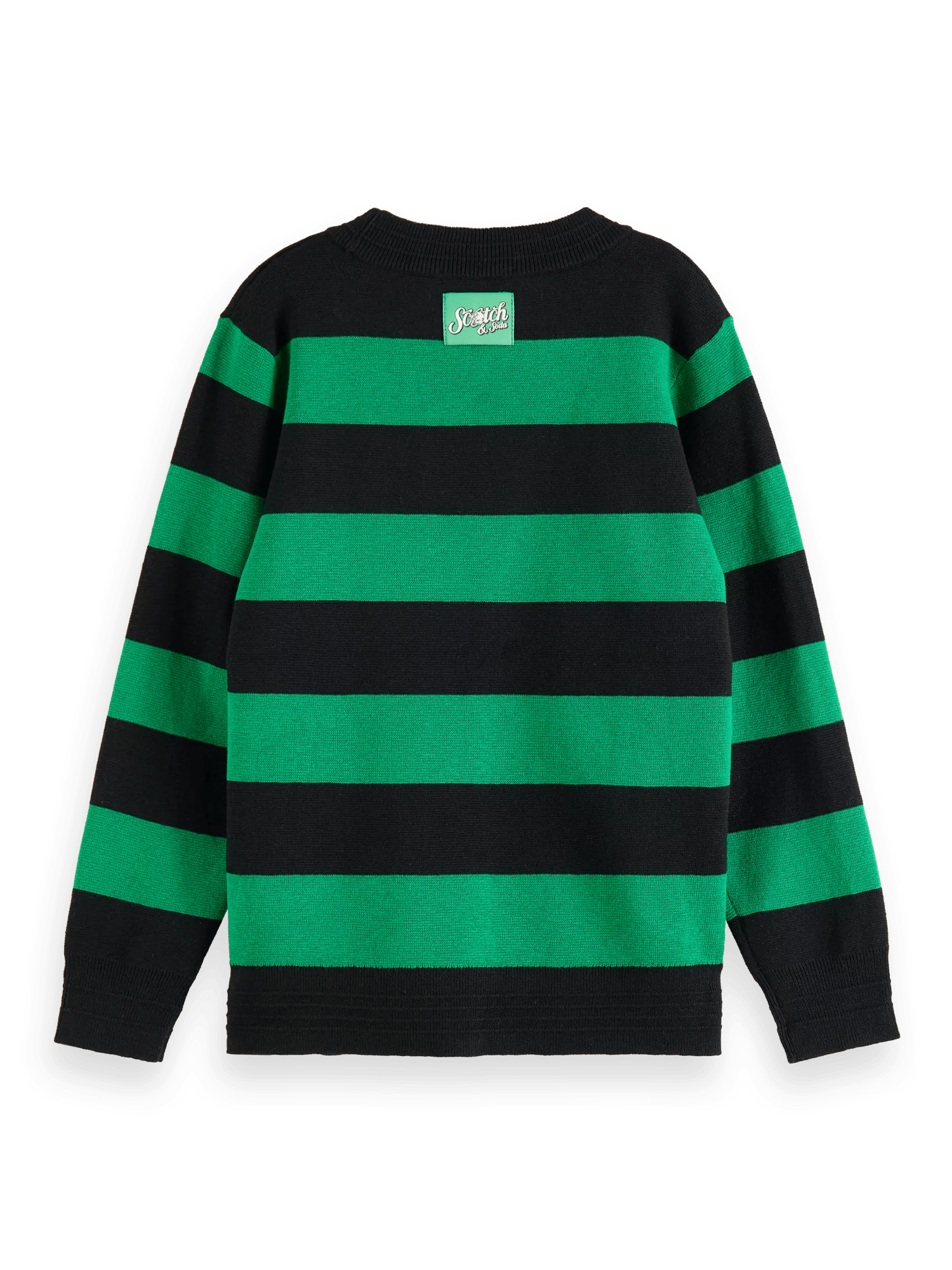 Scotch & Soda Knitted crewneck sweater BCK