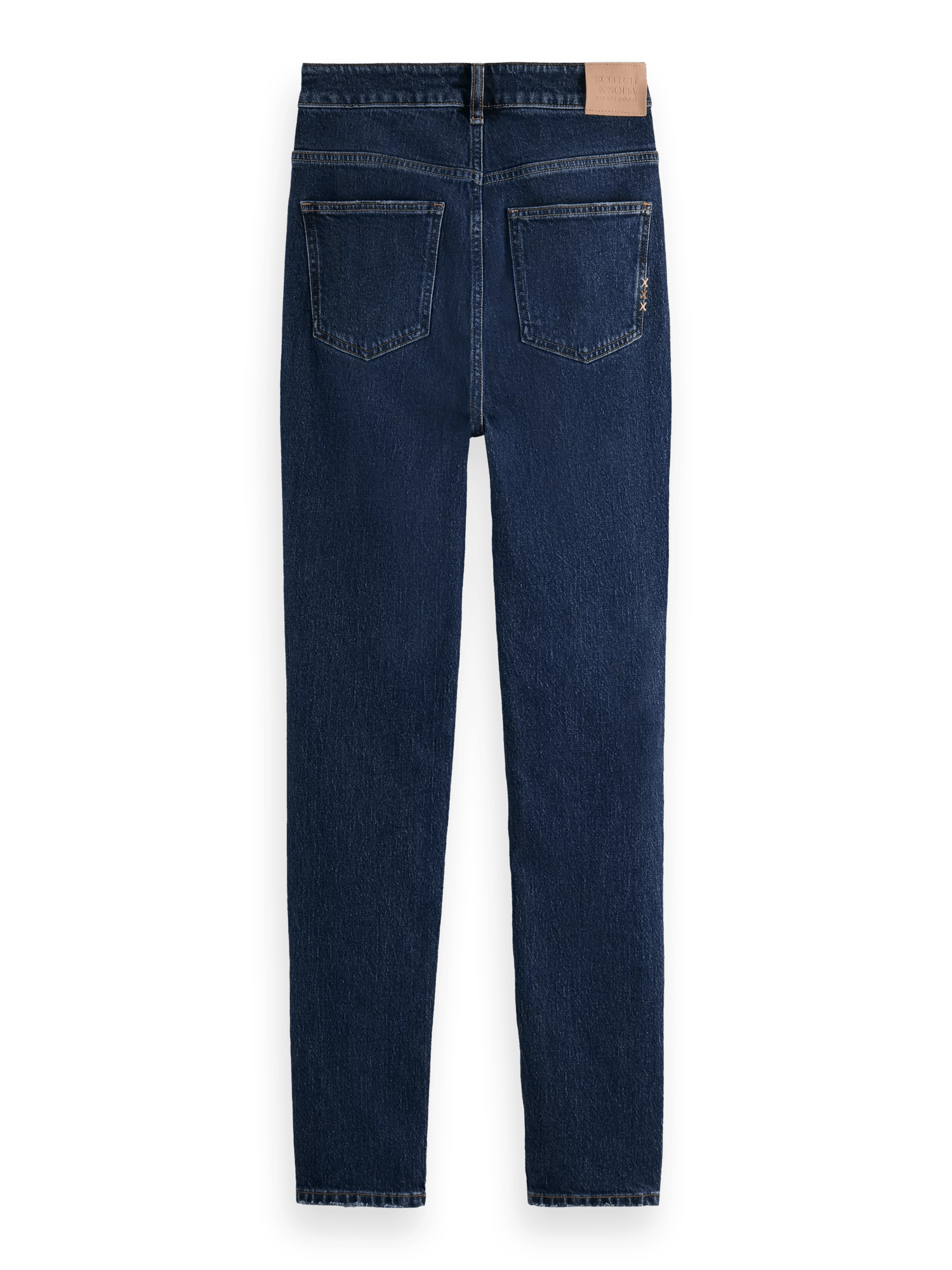 Scotch & Soda The Line high-rise skinny fit jeans BCK